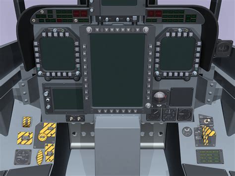 3d super hornet cockpit fuselage