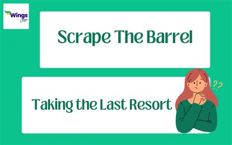 Scrape the Barrel Meaning, Example, Synonyms | Leverage Edu