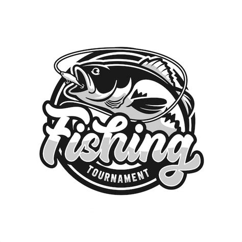 Premium Vector Fishing Tournament Logo