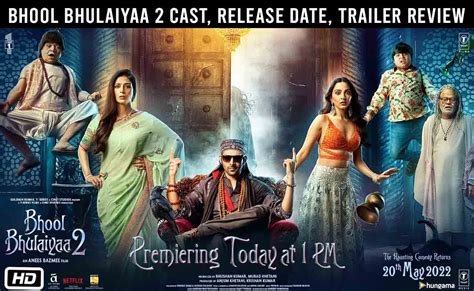 Bhool Bhulaiyaa 2 (2022) Cast, Release Date, Trailer Review: Kartik ...