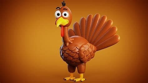 Thanksgiving Turkey 3d Model Cgtrader