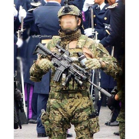 Militar De Las Fuerzas Especiales Del Ejercito Mexicano Unopes 🇲🇽 Ejercito Mexicano Fuerzas