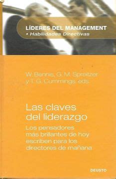 Libro Las Claves Del Liderazgo De W G M Spreitzer T G Cummings