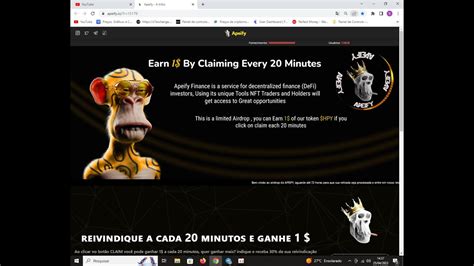 Site Paga Dolar A Cada Minutos Bnb Bep Binance Free Youtube