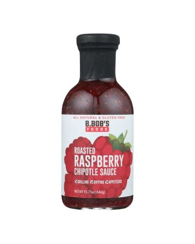 Buy Bronco Bobs Chipotle Sauce Roasted Raspberry Case Of 6 15