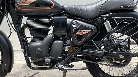 Royal Enfield Bullet 350 Engine From Left Image Bikewale