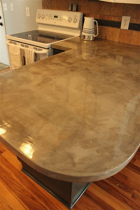 Diy Concrete Kitchen Countertops A Step By Step Tutorial Concrete