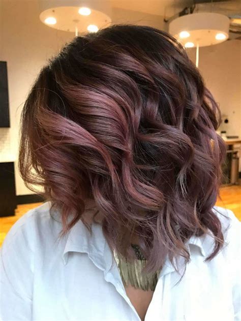 Purple Highlights In Red Hair