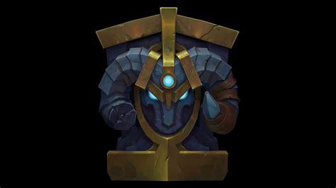 Artstation 3d Braum Shield Hand Painted