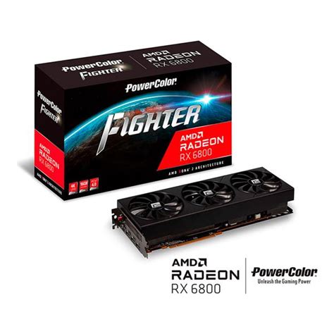 Placa De Video Power Color Radeon Rx Xt Fighter Gb Gddr