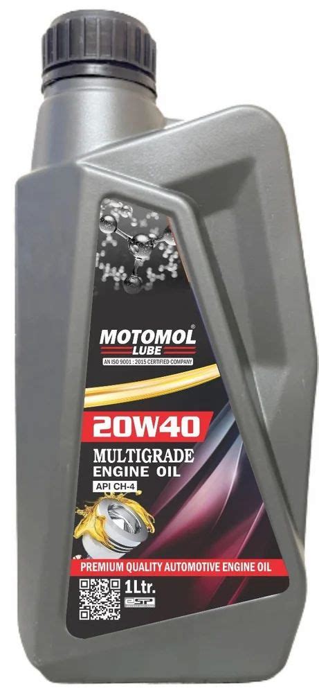 20W40 Multigrade Engine Oil At Rs 140 Bottle Of 1 Litre Multigrade