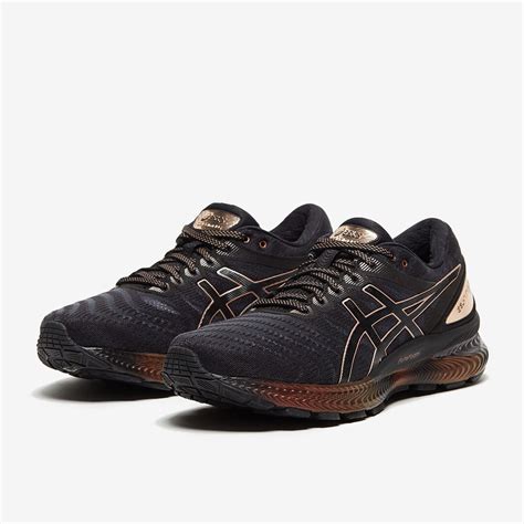 Asics Womens Gel Nimbus 22 Platinum Blackblack Mens Shoes Pro