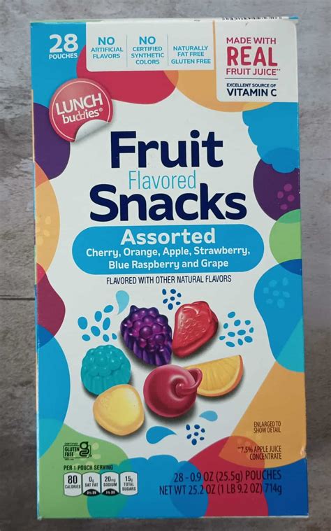 Lunch Buddies Fruit Snacks Aldi Reviewer