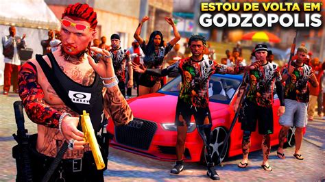 Gta V Vida Do Crime Voltei E Fizeram Uma Festa Surpresa Na Favela