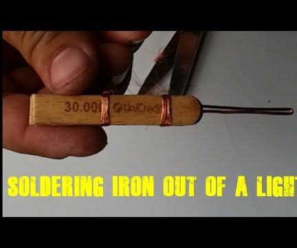 How to Make a Mini Soldering Iron - Instructables