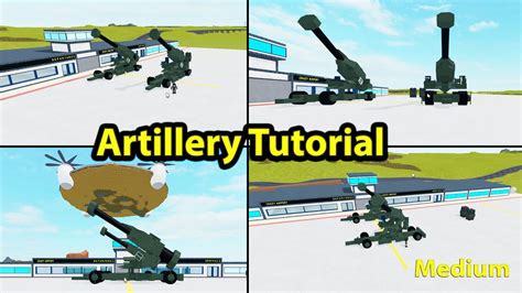 Artillery Tutorial Roblox Plane Crazy YouTube