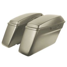 Silver Fortune Harley Touring Standard Saddlebags