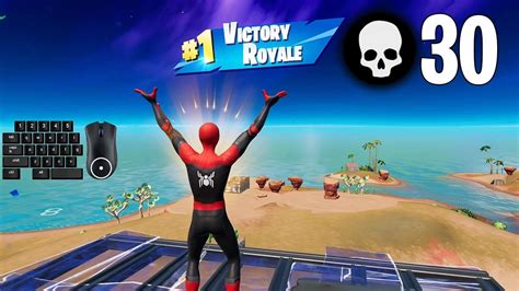 30 Elimination Solo Vs Squads Gameplay Full Game Win Fortnite Pc