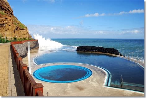 Porto Da Cruz Natural Seawater Swimming Pools Madeira Madeira Ilha