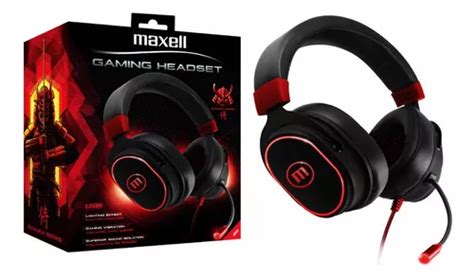 Auriculares Maxell Gaming Headset Usb Vibration Cmicrofono