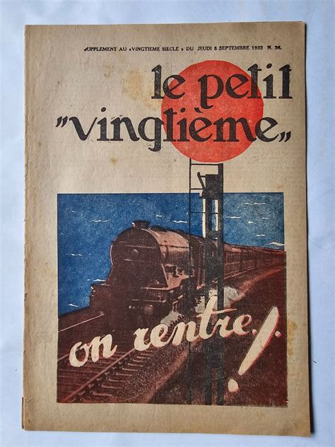 Le Petit Vingtième 36 Tintin en Amérique 1932 Catawiki