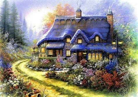 Solve Beautiful Lone Cottage Jigsaw Puzzle Online With 165 Pieces