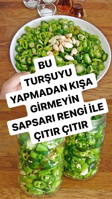 Yemek Tarifleri on Twitter BU TURŞUYU YAPMADAN KIŞA GİRMEYİN https