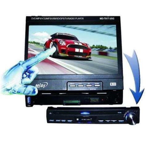 Dvd Player Automotivo Midi Md Usb Sd No Paraguai