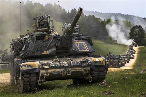 Abrams Modernizate La M1A2 SEPv3 Romania Military