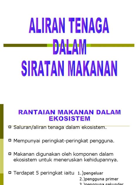 Siratan Makanan Pdf