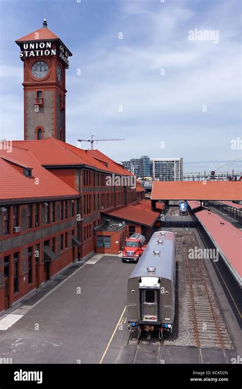 Portlands Union Station Portland Oregon Usa Stock Photo Alamy