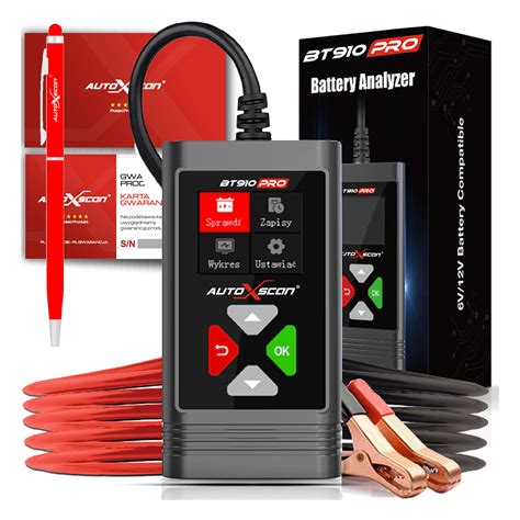Tester Akumulatorów BT910 PRO - AUTOXSCAN