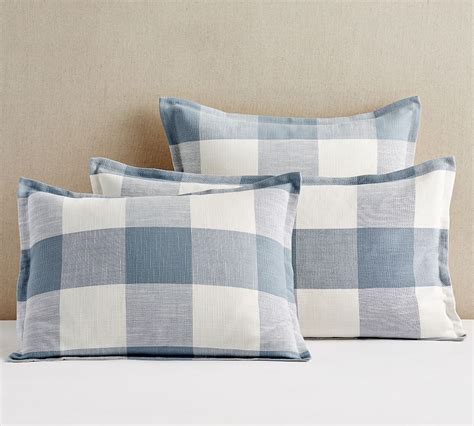 Bryce Buffalo Check Pillow Sham Pottery Barn