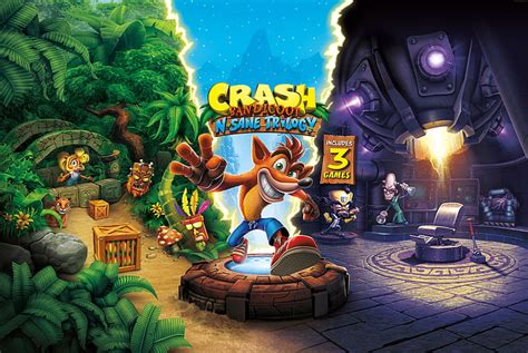 HD wallpaper: poster, 4k, E3 2017, Crash Bandicoot N. Sane Trilogy | Wallpaper Flare