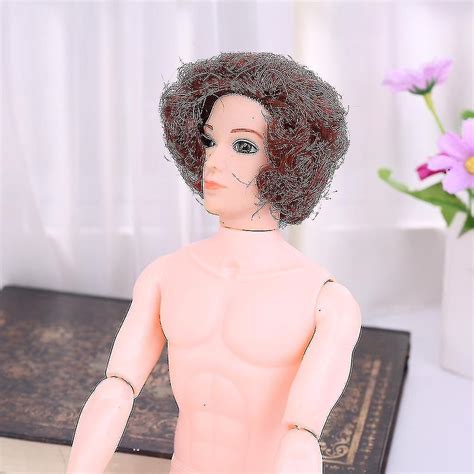 Cm Moveable Jointed Nude Naked Dolls Doll Body Brown Hair For Ken