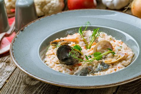 Risotto Alla Marinara Ristorante La Borgata Di Torresani Fulvio C Snc