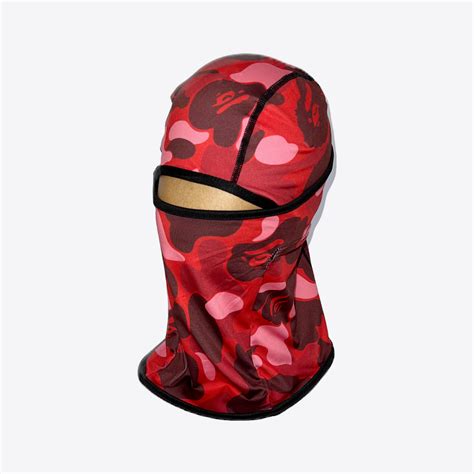 Bape Red Camo Shiesty Mask Balaclava