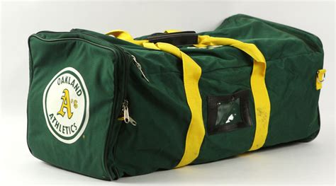 Lot Detail 1990s Oakland Athletics Wilson Equipment Bag