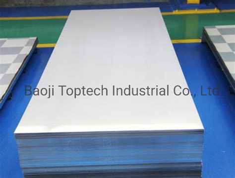 ASTM High Quality Titanium Alloy Titanium Sheet Titanium Plate China