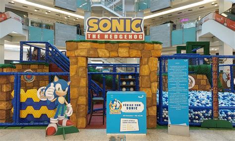 Parque temático do Sonic chega ao Shopping Vila Velha ES360