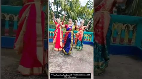 Dugga Elo Dance Maa Durgar Agomone Durga Pujo Dance Pujo Special