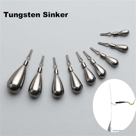 Buy Tear Drop Shot Weights Additional Weight Line Sinkers Fishing