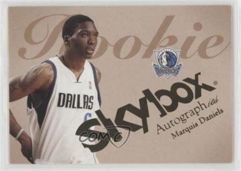 Skybox Autographics Marquis Daniels Rookie Rc Ebay