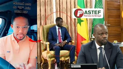 pape sidy fall mi gui wax si Président diomaye ak sonko Lou yèmè