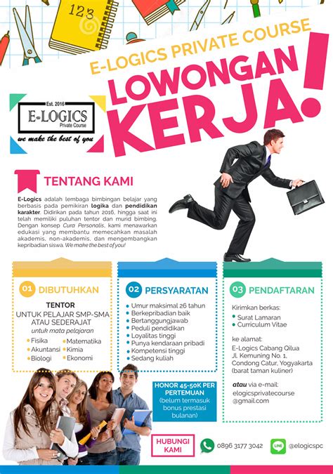 Poster Lowongan Pekerjaan Homecare