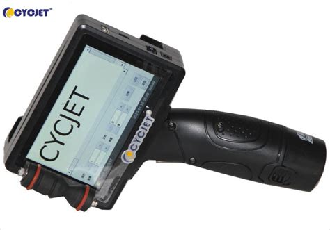 Cycjet Smart I Portable Handheld Inkjet Printer Print On Cartons