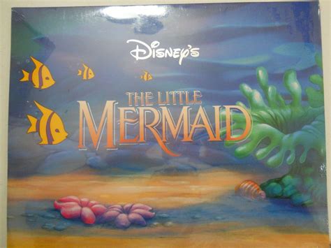 New ~ Disney S The Little Mermaid Exclusive Lithograph Portfolio 4 Lithographs 3859885895