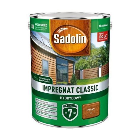 Sadolin Classic Impregnat 4 5L PINIOWY PINIA 2 Drewna Clasic