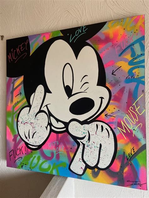 Mickey Fuck By Illian 2023 Painting Artsper