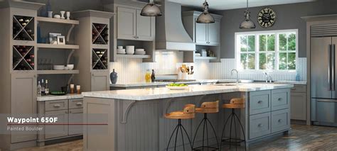 Waypoint Kitchen Cabinet Cost Cabinets Matttroy